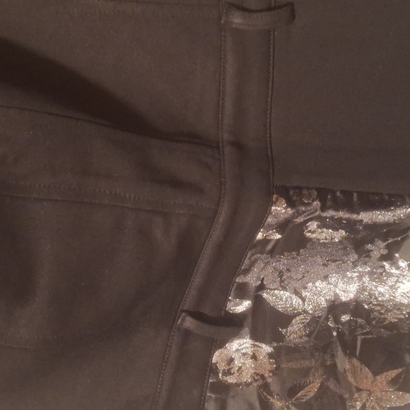 AKIRA Black and White Patchwork Jumpsuit - Picture 9 of 10